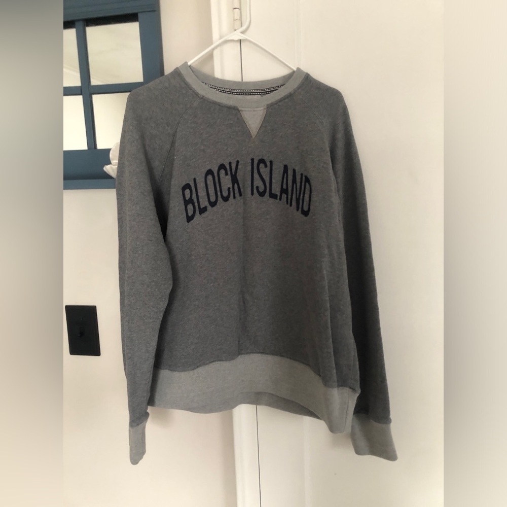 Gray Block Island Sweatshirt